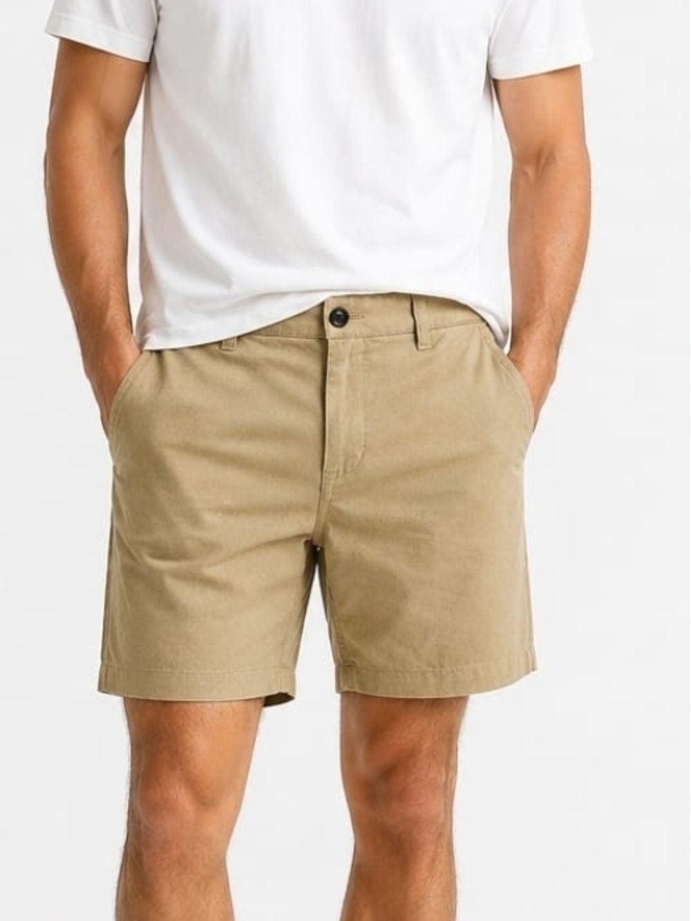Goodfellow & Co Men's Khaki Flat Front Shorts